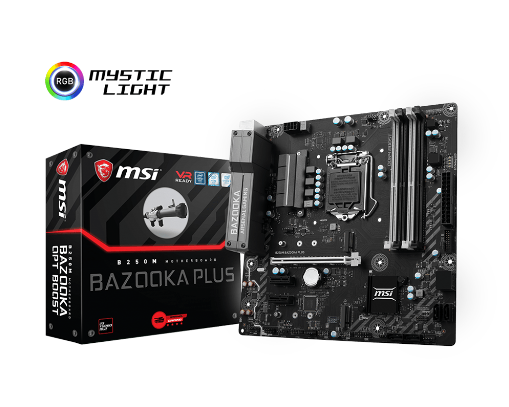 MSI B250M Bazooka Plus - Motherboard Specifications On MotherboardDB